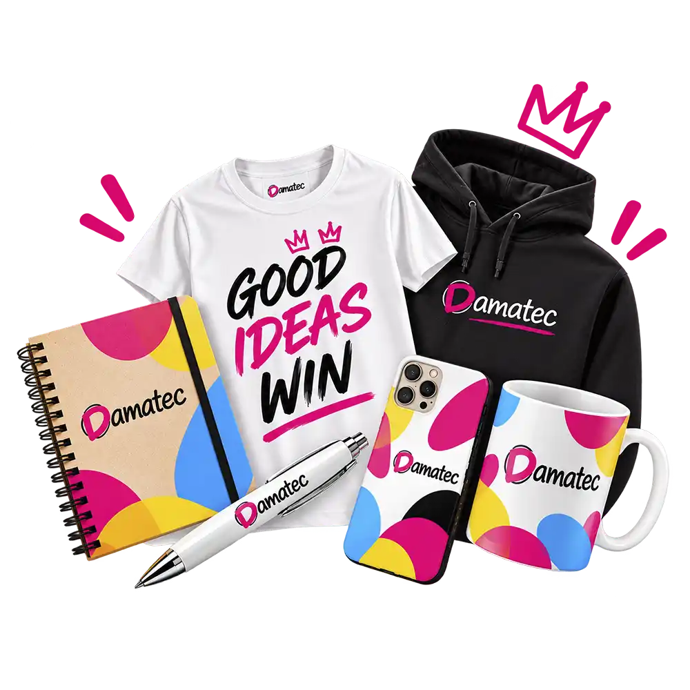T-shirt abbigliamento gadget e prodotti personalizzati Damatec Milano