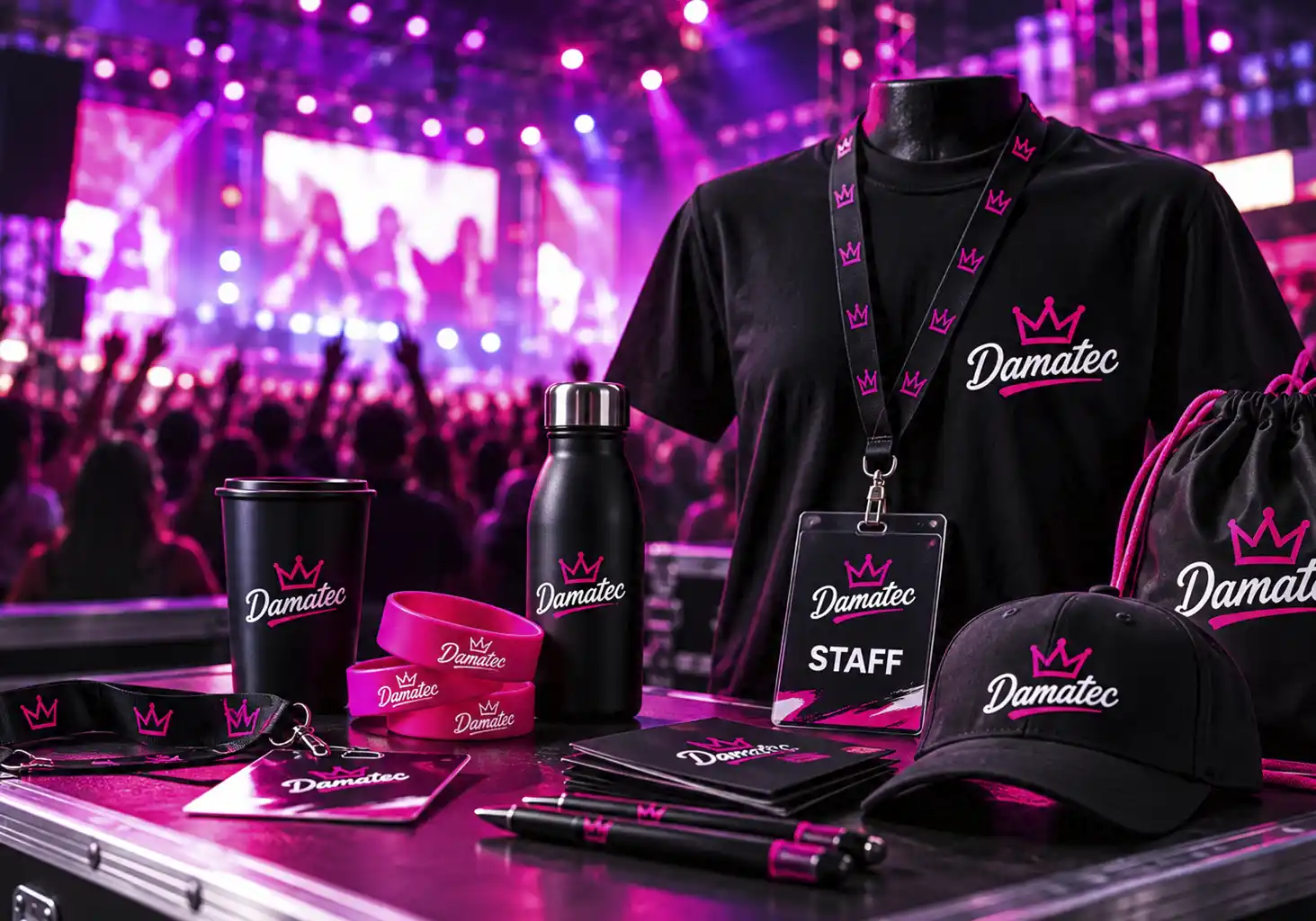 Merchandising e prodotti personalizzati per eventi