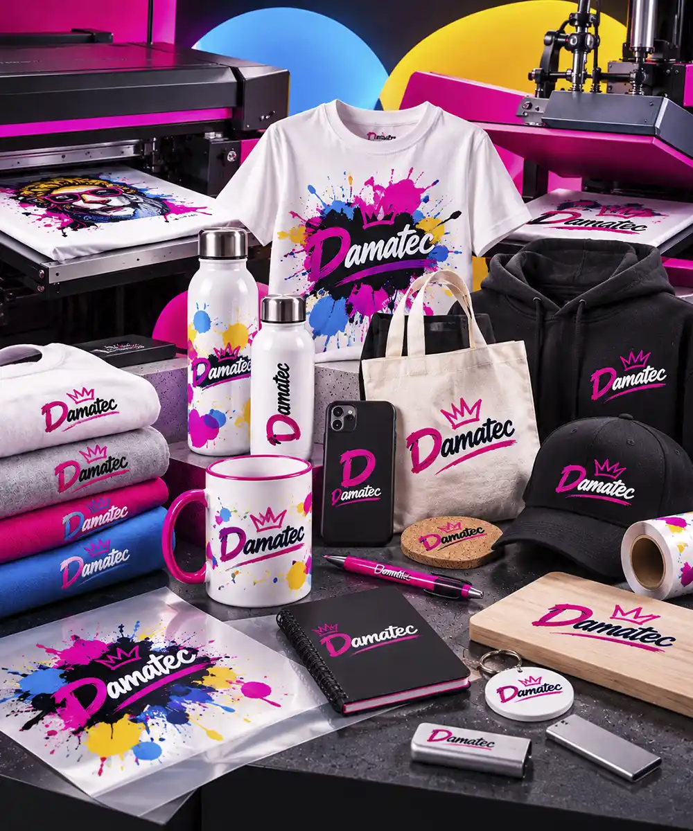 Tecniche di stampa e personalizzazione Damatec Milano